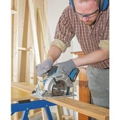 Draper Tools Scie Circulaire Sans Balais Avec 1 Batterie 3Ah D20 20V -Scie électrique portative Soldes 25964795 3