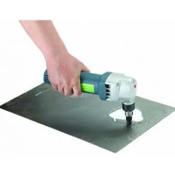 AREBOS Grignoteuse 380W Ou 625W | Grignoteuse Grignoteuse Cisaille à Tôle | Coffret Inclus | Convient Pour L'acier, L'inox Et Le Plastique (380 W) -Scie électrique portative Soldes 26784422 4