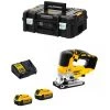 Scie Sauteuse DeWALT DCS334M2T (2 X 4,0 Ah DCB115 TSTAK II)