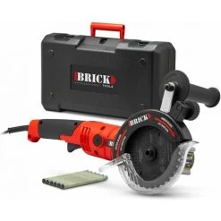 BRICK Scie Circulaire 1200W Double Lame Multimatériaux