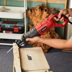 Scie Sabre 850W TEENO,2 Lames Fournies - Rouge -Scie électrique portative Soldes 27793861 5