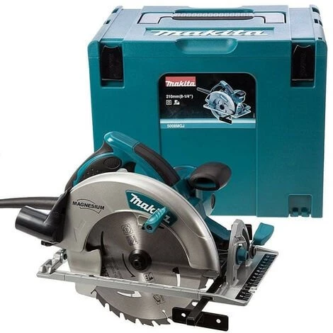Scie Circulaire 1800 W Ø 210 Mm En Coffret MakPac - MAKITA 5008MGJ 1 Scie Circulaire 1800 W Ø 210 Mm En Coffret MakPac - MAKITA 5008MGJ