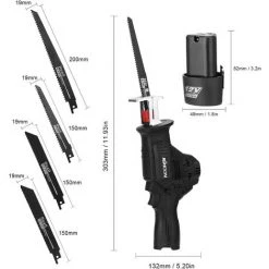 ASUPERMALL KKmoon Scies à Guichet Multifonctionnelles Portables, Scie Sabre D'Extérieur, Outils électriques Pour Couper Le Bois, Le Fer, La Tôle Et Le Plastique 9 ASUPERMALL KKmoon Scies à Guichet Multifonctionnelles Portables, Scie Sabre D'Extérieur, Outils électriques Pour Couper Le Bois, Le Fer, La Tôle Et Le Plastique -Scie électrique portative Soldes 28059429 5