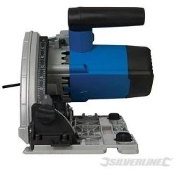SILVERLINE Scie Circulaire Plongeante Avec Rail De Guidage 1 200 W, 1 200 W -Scie électrique portative Soldes 28082124 4