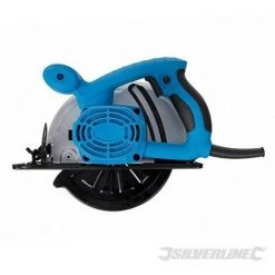 SILVERLINE Scie Circulaire 185 Mm, 1 200 W, 185 Mm (UE), 185 Mm (UE) -Scie électrique portative Soldes 28082151 3