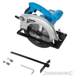 SILVERLINE Scie Circulaire 185 Mm, 1 200 W, 185 Mm (UE), 185 Mm (UE) -Scie électrique portative Soldes 28082151 4