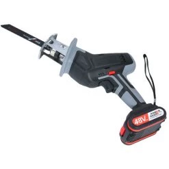 HAPPYSHOPPING Scie Alternative Au Lithium Sans Fil Standard Europeenne Scie Sabre Scie Portable Enregistrement 48VF ​​une Electriciteune Charge 10 Pieces / Boite -Scie électrique portative Soldes 28146825 3