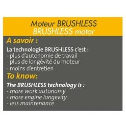 PEUGEOT OUTILLAGE PEUGEOT Scie Circulaire -Brushless - Energysaw - C18VBL - 165mm - 18 V - Vitesse De Rotation 4200 Tr/mn -Scie électrique portative Soldes 28244905 5