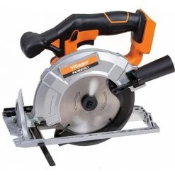 Scie Circulaire Sur Batterie Sans Fil 18V 165 Mm Fuse VLN 1620 Villager Sans Batterie Ni Chargeur - Orange