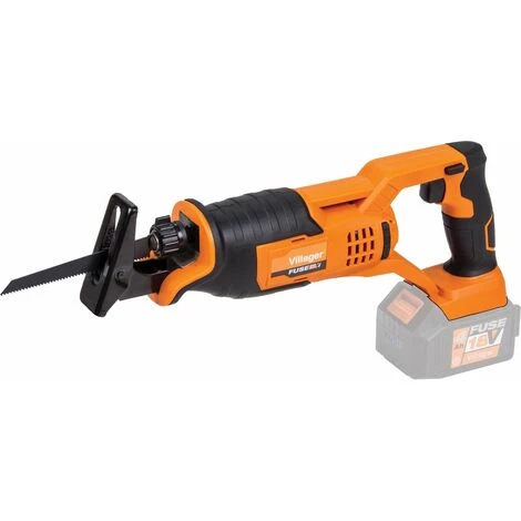 Scie Sabre Sur Batterie Sans Fil 18V Coupe 15 Cm Fuse VLN 1520 Villager Sans Batterie Ni Chargeur - Orange 2 Scie Sabre Sur Batterie Sans Fil 18V Coupe 15 Cm Fuse VLN 1520 Villager Sans Batterie Ni Chargeur - Orange – Image 2
