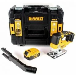 DeWalt DCS 334 NT Scie Sauteuse Pendulaire Sans Fil Brushless + 1x Batterie 5,0Ah + Coffret De Transport - Sans Chargeur 8 DeWalt DCS 334 NT Scie Sauteuse Pendulaire Sans Fil Brushless + 1x Batterie 5,0Ah + Coffret De Transport - Sans Chargeur -Scie électrique portative Soldes 28495314 4