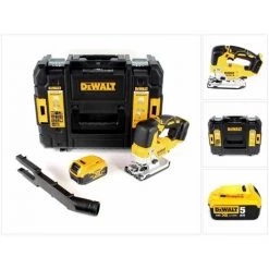 DeWalt DCS 334 NT Scie Sauteuse Pendulaire Sans Fil Brushless + 1x Batterie 5,0Ah + Coffret De Transport - Sans Chargeur 9 DeWalt DCS 334 NT Scie Sauteuse Pendulaire Sans Fil Brushless + 1x Batterie 5,0Ah + Coffret De Transport - Sans Chargeur -Scie électrique portative Soldes 28495314 5