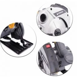 POWERMAT Scie Circulaire à Bois Avec Laser 2250 W 2 Disques 185 Mm 24/40 Dents -Scie électrique portative Soldes 28679566 3