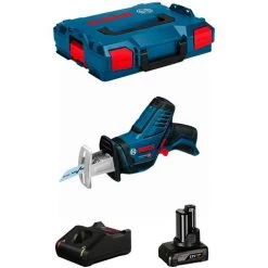 Scie Sabre BOSCH GSA 12V-14 (1 X 6,0 Ah GAL12V-40 L-Boxx 102)