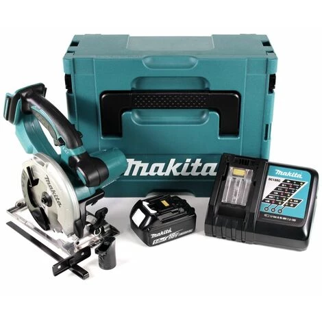 Makita DSS 501 RT1J Scie Circulaire Sans Fil 136 Mm 18V Li-ion + 1x Batterie 5,0 Ah + Chargeur + Coffret De Transport Makpac 3 Makita DSS 501 RT1J Scie Circulaire Sans Fil 136 Mm 18V Li-ion + 1x Batterie 5,0 Ah + Chargeur + Coffret De Transport Makpac – Image 3