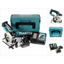 Makita DSS 501 RTJ Scie Circulaire Sans Fil 136 Mm 18V Li-ion + 2x Batteries 5,0 Ah + Chargeur + Coffret De Transport Makpac 9 Makita DSS 501 RTJ Scie Circulaire Sans Fil 136 Mm 18V Li-ion + 2x Batteries 5,0 Ah + Chargeur + Coffret De Transport Makpac -Scie électrique portative Soldes 29656552 5