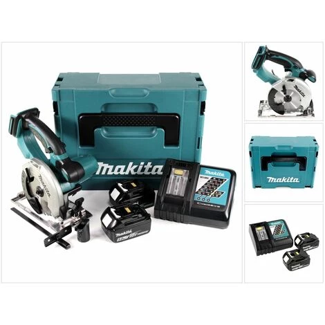 Makita DSS 501 RTJ Scie Circulaire Sans Fil 136 Mm 18V Li-ion + 2x Batteries 5,0 Ah + Chargeur + Coffret De Transport Makpac 5 Makita DSS 501 RTJ Scie Circulaire Sans Fil 136 Mm 18V Li-ion + 2x Batteries 5,0 Ah + Chargeur + Coffret De Transport Makpac – Image 5
