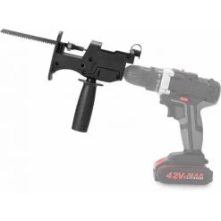 HAPPYSHOPPING Perceuse Electrique Scie Electrique Modifiee, Scie Alternative Electrique, Scie Sabre Domestique, Perceuse Electrique Pour Scie Sauteuse Avec Pot D'huile -Scie électrique portative Soldes 29684212 5