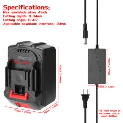 ASUPERMALL 4Inch 21V Electrique Scie Circulaire 0-34Mm Profondeur De Coupe Reglable Batterie Au Lithium Bois Outil Planche De Bois Machine De Coupe En Marbre 7 ASUPERMALL 4Inch 21V Electrique Scie Circulaire 0-34Mm Profondeur De Coupe Reglable Batterie Au Lithium Bois Outil Planche De Bois Machine De Coupe En Marbre -Scie électrique portative Soldes 29980136 3