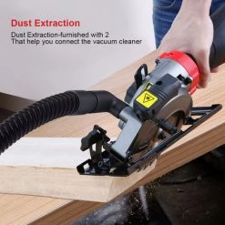 METERK Scie Circulaire 115Mm Mini -Scie électrique portative Soldes 29980893 5