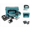 Makita DJV 182 RG1J Scie Sauteuse Sans Fil 18V Brushless + 2x Batteries 5,0Ah + Chargeur + Coffret