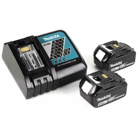 Makita DJV 182 RG1J Scie Sauteuse Sans Fil 18V Brushless + 2x Batteries 5,0Ah + Chargeur + Coffret 5 Makita DJV 182 RG1J Scie Sauteuse Sans Fil 18V Brushless + 2x Batteries 5,0Ah + Chargeur + Coffret – Image 5