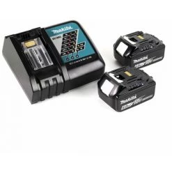 Makita DJV 182 RGJ Scie Sauteuse Sans Fil 18V Brushless + 2x Batteries 6,0Ah + Chargeur + Coffret -Scie électrique portative Soldes 29982748 5