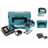 Makita DJV 182 RG1J Scie Sauteuse Sans Fil 18V Sans Balai + 1x Batterie 6,0Ah + Chargeur + Makpac