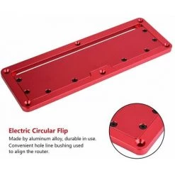 MALLOMNE Scie Circulaire ��lectrique En Alliage D'aluminium Avec Plaque De Recouvrement Int��gr��e -Scie électrique portative Soldes 30077539 3