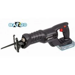 RIBIMEX Scie Alternative ''R-BAT2'' 400w 20volt Livrée Sans Batterie Ni Chargeur