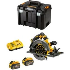 Scie Circulaire DeWALT DCS579X2 FlexVolt (2 X 54V/18V 9,0 Ah DCB118 TSTAK VI)