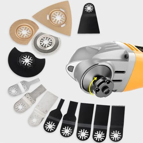 COOFIX 220v Kit D'outils Oscillants électriques Multifonctions Accessoires De Scie Pour Tondeuse électrique Universelle 3 COOFIX 220v Kit D'outils Oscillants électriques Multifonctions Accessoires De Scie Pour Tondeuse électrique Universelle – Image 3