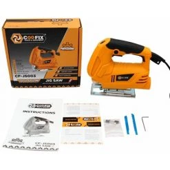 COOFIX 610 W Scie Sauteuse Laser Multifonction Scie électrique Guide De Lumière LED Outils électriques Pour Le Travail Du Bois