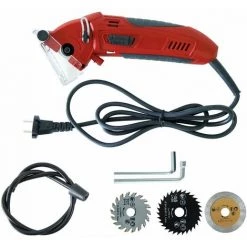 COOFIX 400w Mini Scie Circulaire Coupe De Bois Outil électrique Portable Multifonctionnel