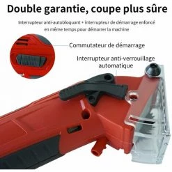 COOFIX 400w Mini Scie Circulaire Coupe De Bois Outil électrique Portable Multifonctionnel -Scie électrique portative Soldes 31061655 4