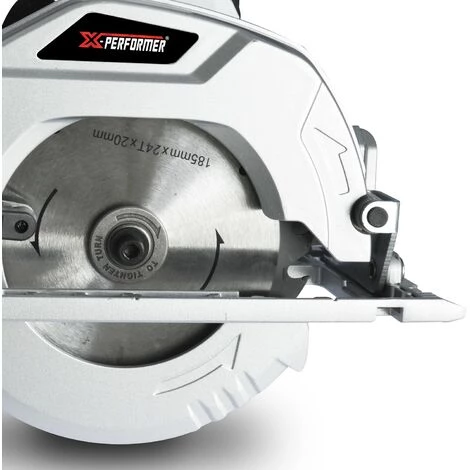 Scie Circulaire 20V - X-Performer XPCS20LI-BL 5100t/min - 185mm - 0-45° - Base En ALU - BATTERIE XPBAT2A + Chargeur 2 Scie Circulaire 20V - X-Performer XPCS20LI-BL 5100t/min - 185mm - 0-45° - Base En ALU - BATTERIE XPBAT2A + Chargeur – Image 2