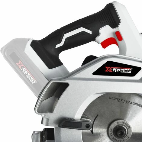 Scie Circulaire 20V - X-Performer XPCS20LI-BL 5100t/min - 185mm - 0-45° - Base En ALU - BATTERIE XPBAT2A + Chargeur 3 Scie Circulaire 20V - X-Performer XPCS20LI-BL 5100t/min - 185mm - 0-45° - Base En ALU - BATTERIE XPBAT2A + Chargeur – Image 3