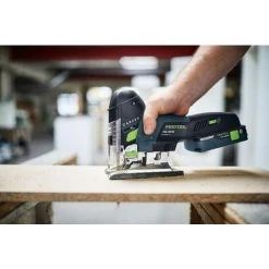ACTION : Festool Scie Sauteuse Sans Fil CARVEX PSC 420 EB-Basic - 577026 - Y Compris 1 Batterie Gratuite Incluse Dans La Livraison -Scie électrique portative Soldes 31902190 3