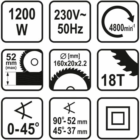Sthor Scie Circulaire 1200 W 3 Sthor Scie Circulaire 1200 W – Image 3
