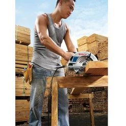 BANYO Scie Circulaire BOSCH GKS 190 1400 Watts Diam. 190 Mm -Scie électrique portative Soldes 33060607 3