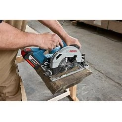 BANYO Scie Circulaire Sans Fil BOSCH GKS18V-57 G 18 V Avec 2xbatteries 4,0 Ah Et Chargeur -Scie électrique portative Soldes 33061409 3