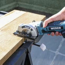 WESCO TOOL WESCO 18V Scie Circulaire Avec Batterie Li'ion 2.0Ah, Lame De 85 Mm WS2978 -Scie électrique portative Soldes 33267249 4