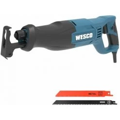 WESCO TOOL 800W Scie Sabre, Vitesse 2700 Tr/min, Course De 20 Mm WESCO WS3657.1