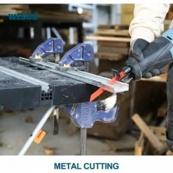 WESCO TOOL 800W Scie Sabre, Vitesse 2700 Tr/min, Course De 20 Mm WESCO WS3657.1 -Scie électrique portative Soldes 33267260 3