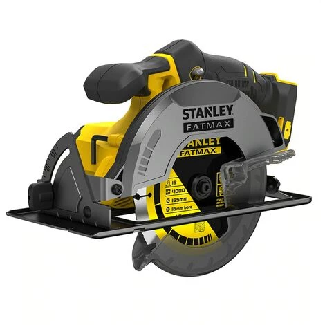 STANLEY FATMAX V20 Scie Circulaire STANLEY FatMax SFMCS500M2T (2 X 4,0 Ah Chargeur TSTAK VI) 2 STANLEY FATMAX V20 Scie Circulaire STANLEY FatMax SFMCS500M2T (2 X 4,0 Ah Chargeur TSTAK VI) – Image 2