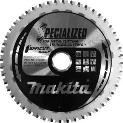Makita MCCS15048E Lame De Scie Sauteuse SPECIALIZED EFFICUT 150 X 20 X 1,1 Mm - 48 Dents - Pour Métaux (B-69331) -Scie électrique portative Soldes 33488593 3