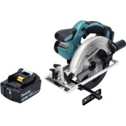 Makita DSS 611 F1 Scie Circulaire à Main Sans Fil, 18V 165 Mm + 1x Batterie 3,0Ah - Sans Chargeur