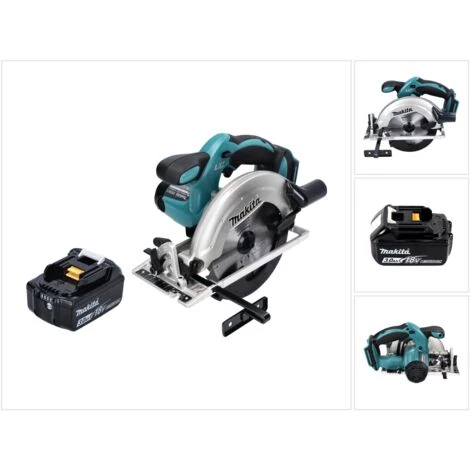 Makita DSS 611 F1 Scie Circulaire à Main Sans Fil, 18V 165 Mm + 1x Batterie 3,0Ah - Sans Chargeur 2 Makita DSS 611 F1 Scie Circulaire à Main Sans Fil, 18V 165 Mm + 1x Batterie 3,0Ah - Sans Chargeur – Image 2