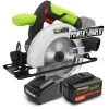 CONSTRUCTOR Scie Circulaire Max 20V + Batterie 4Ah + Chargeur