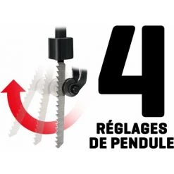 Scie Sauteuse Sans Fil 18V BLUE RIDGE, Course 24mm, Coupe Bevel 45°, Lampe LED Avec 10pcs Kits, BR2802 -Scie électrique portative Soldes 33620507 4